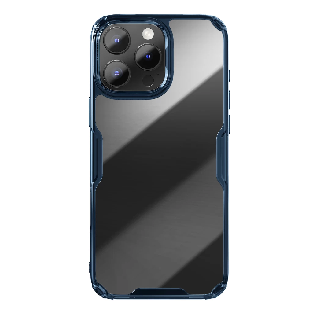 Nillkin Nature TPU PRO tok Apple iPhone 16 Pro készülékhez kék