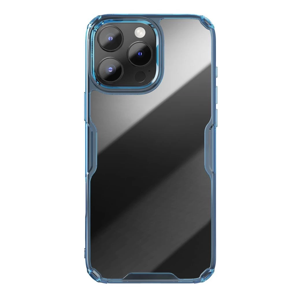 Nillkin Nature TPU PRO tok Apple iPhone 16 Pro Max készülékhez kék