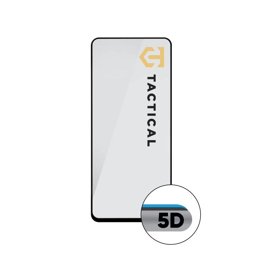 Tactical Glass Shield 5D T-Mobile T Phone 2 Pro 5G készülékhez fekete