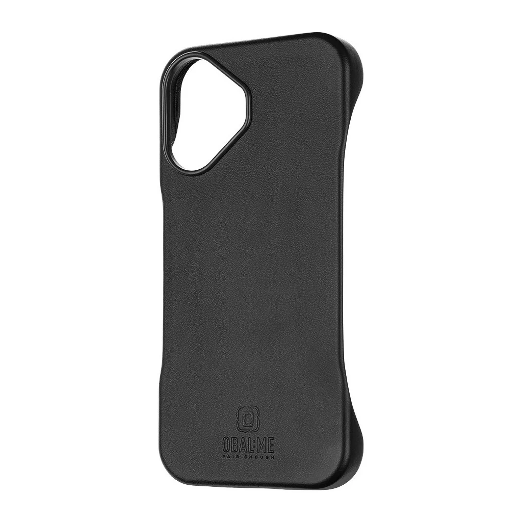 OBAL:ME LeatherTanga tok Apple iPhone 16 készülékhez fekete