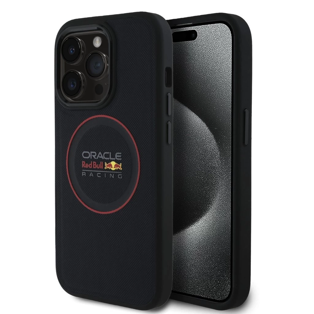 Red Bull PC/TPU Red Ring MagSafe tok iPhone 14 Pro készülékhez tengerészkék