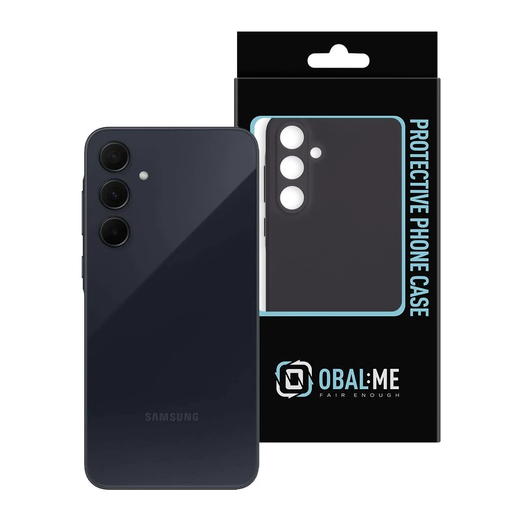 OBAL:ME Matte TPU tok Samsung Galaxy A35 5G készülékhez fekete