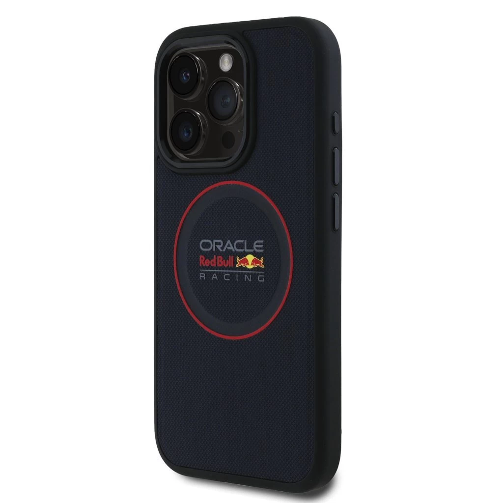 Red Bull PC/TPU Red Ring MagSafe tok iPhone 15 Pro Max készülékhez tengerészkék