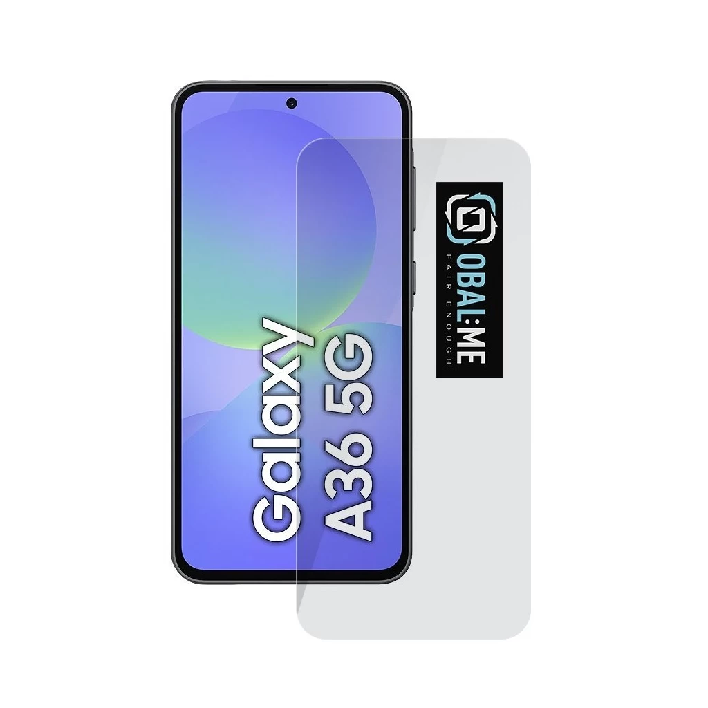 OBAL:ME Multipack 2.5D üveg kijelzővédő Samsung Galaxy A36 5G készülékhez átlátszó (10db)
