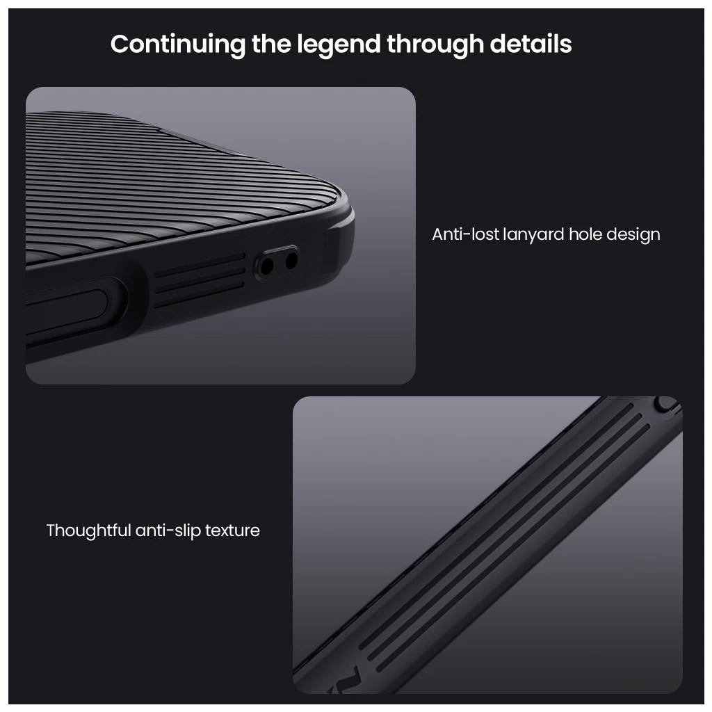 Nillkin CamShield PRO merev tok Apple iPhone 16 Pro készülékhez sötét zöld