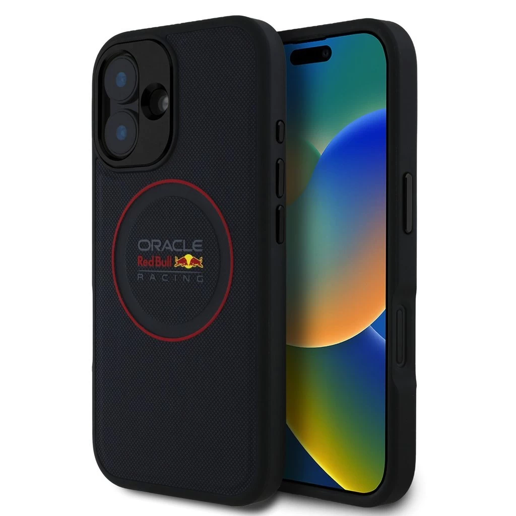 Red Bull PC/TPU Red Ring MagSafe tok iPhone 16 Plus készülékhez tengerészkék