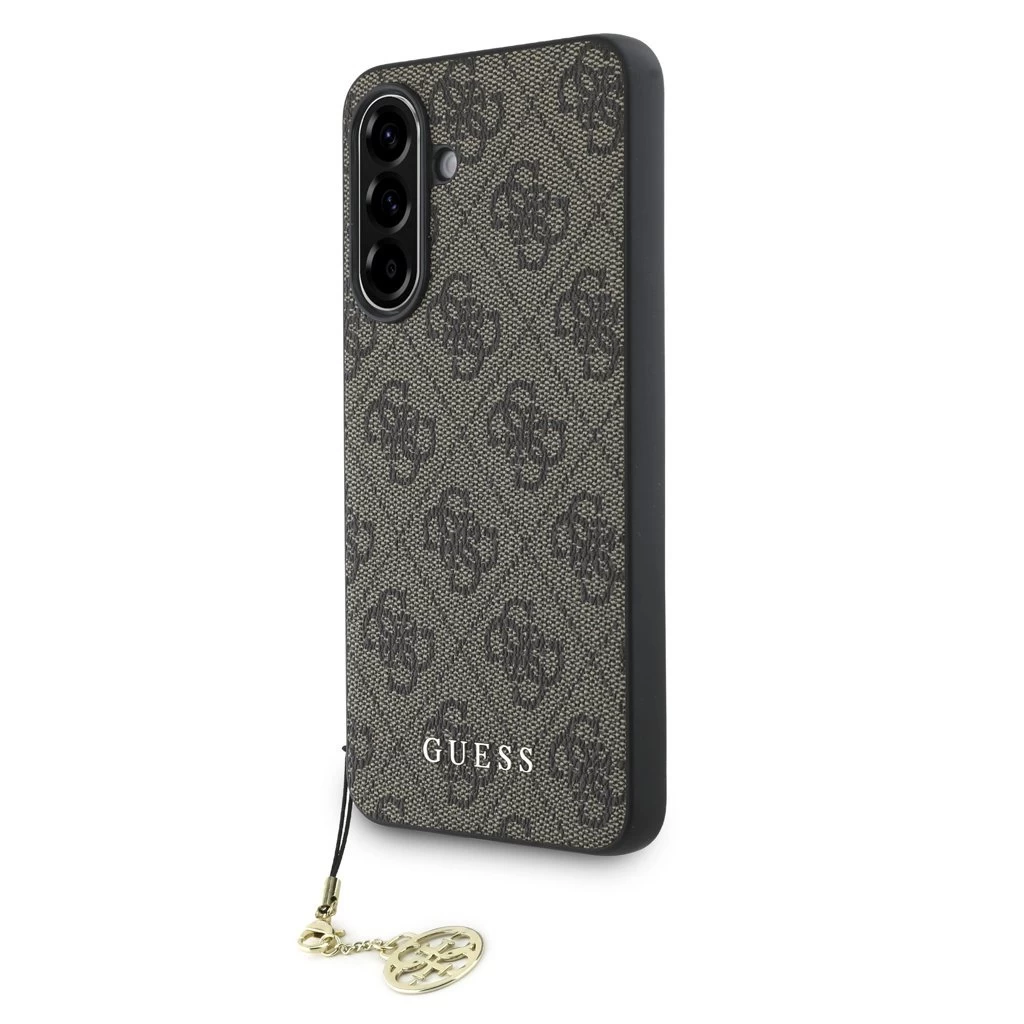 Guess 4G Charm tok Samsung Galaxy A56 készülékhez barna