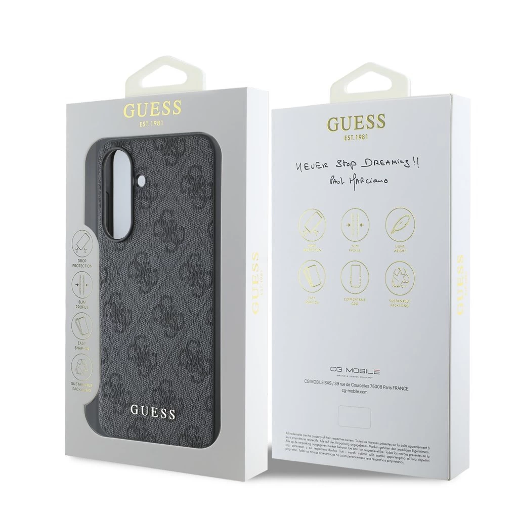 Guess 4G tok Samsung Galaxy A36 készülékhez szürke