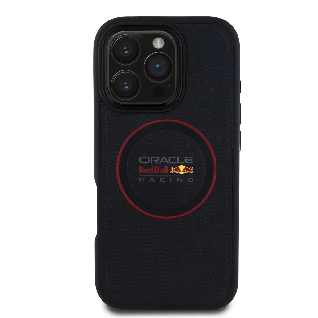 Red Bull PC/TPU Red Ring MagSafe tok iPhone 16 Pro Max készülékhez tengerészkék