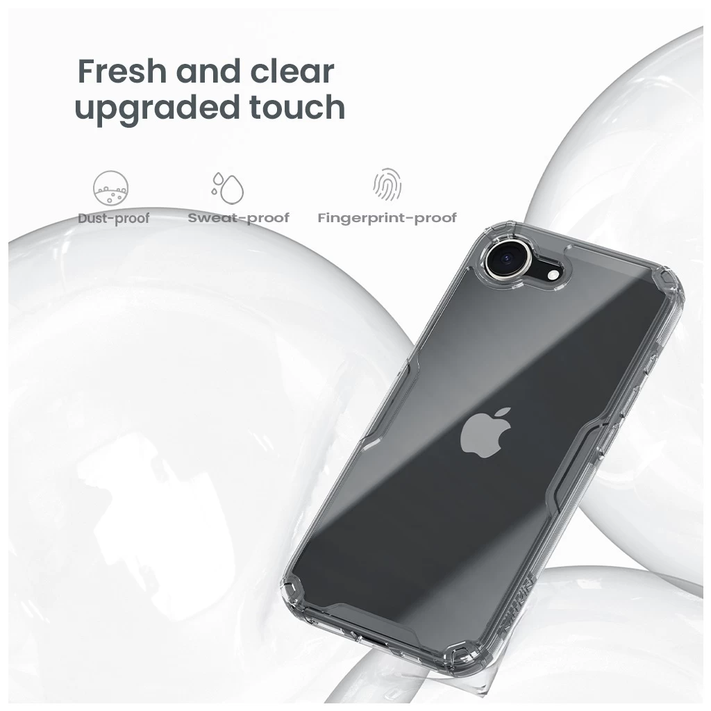 Nillkin Nature TPU PRO tok Apple iPhone 16e készülékhez átlátszó