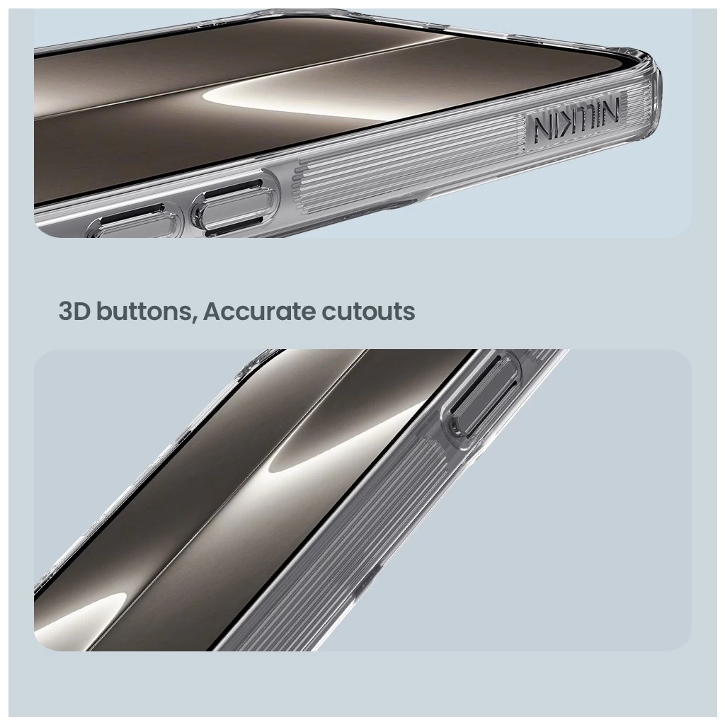 Nillkin Nature TPU PRO tok Apple iPhone 16e készülékhez átlátszó