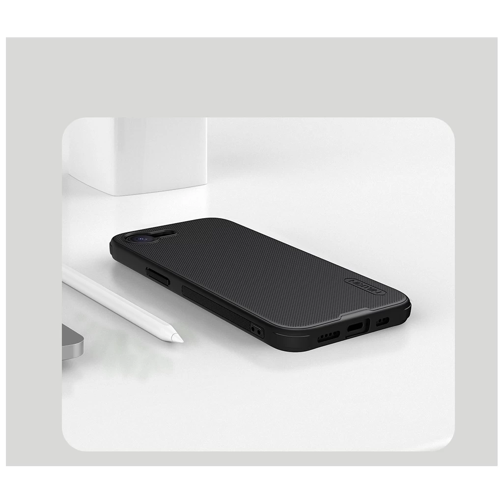 Nillkin Super Frosted PRO mágneses hát tok for Apple iPhone 16e készülékhez fekete