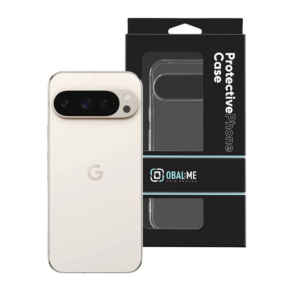 OBAL:ME TPU tok Google Pixel 9/9 Pro készülékhez átlátszó