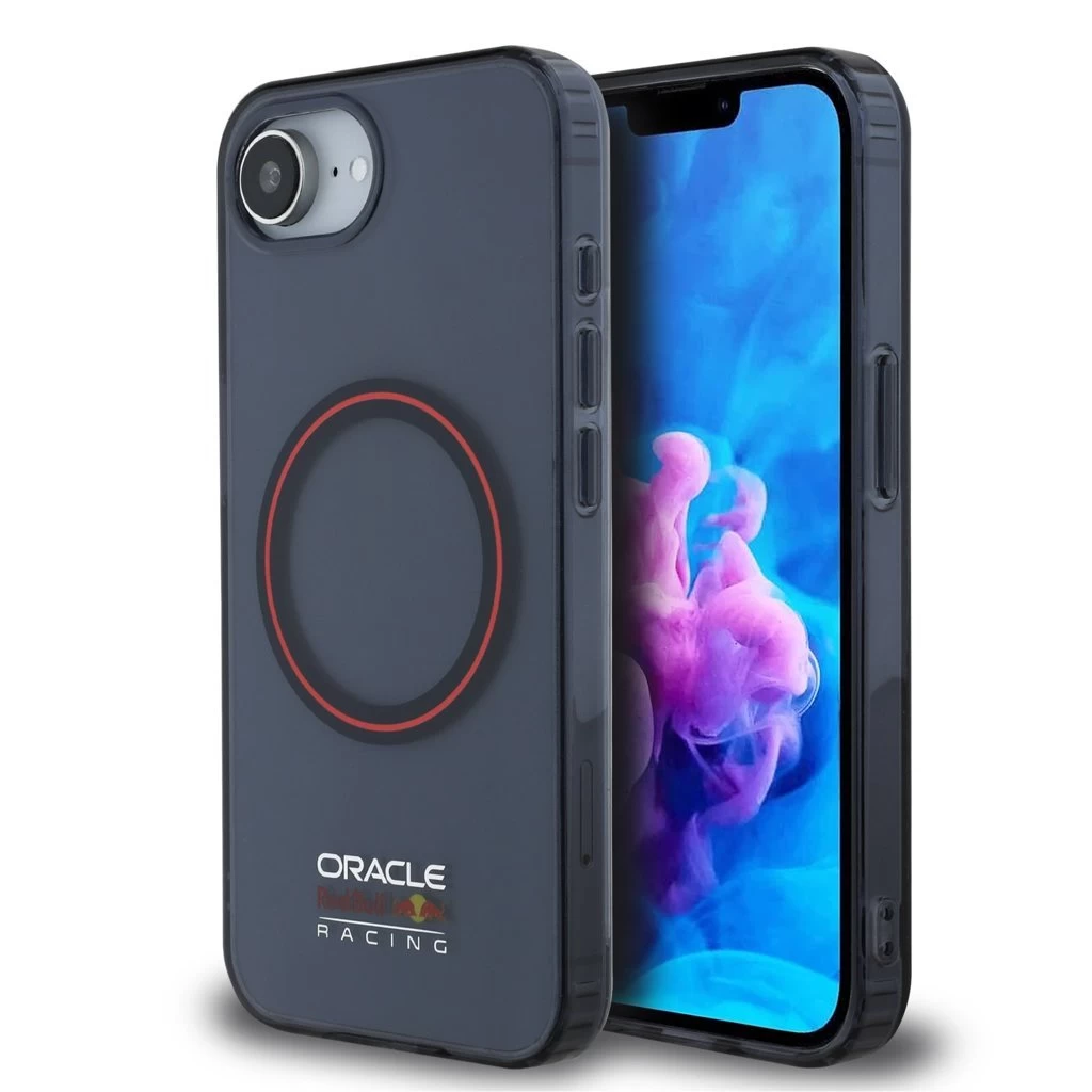 Red Bull PC/TPU Red Ring MagSafe tok iPhone 16e készülékhez tengerészkék