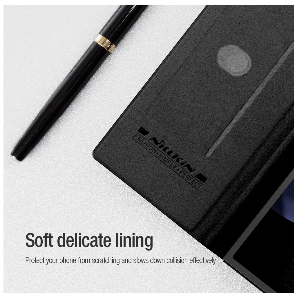 Nillkin Qin Book PRO tok Samsung Galaxy Z Fold 6 Business készülékhez fekete
