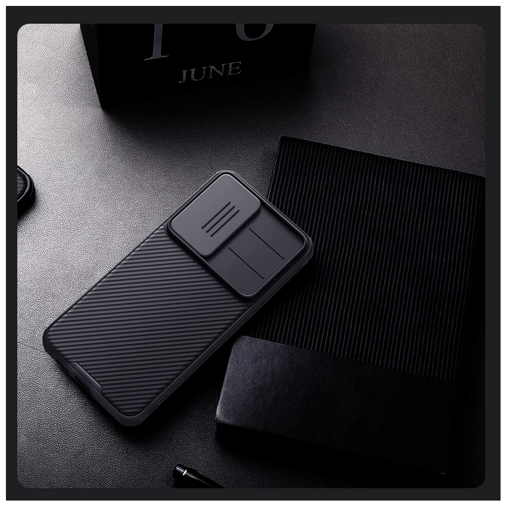 Nillkin CamShield PRO mágneses kemény tok Samsung Galaxy S25 készülékhez fekete