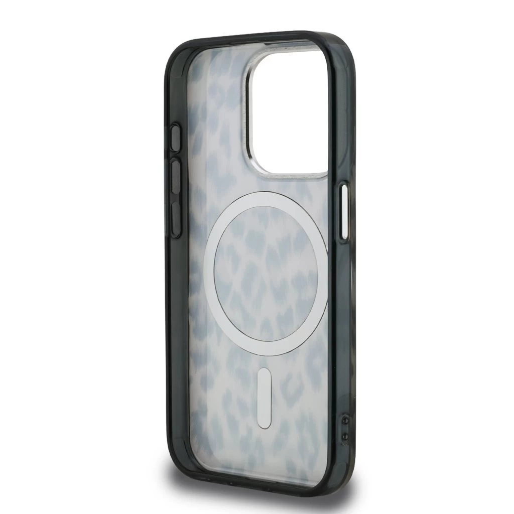 Karl Lagerfeld IML Leopard MagSafe tok iPhone 15 Pro Max készülékhez barna