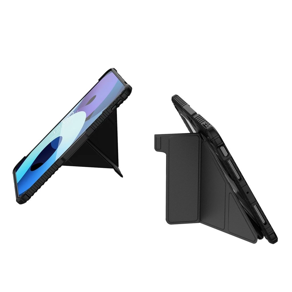 Nillkin Bumper PRO védőtok állvánnyal Multi-angle, iPad Pro 11 2024 készülékhez, fekete
