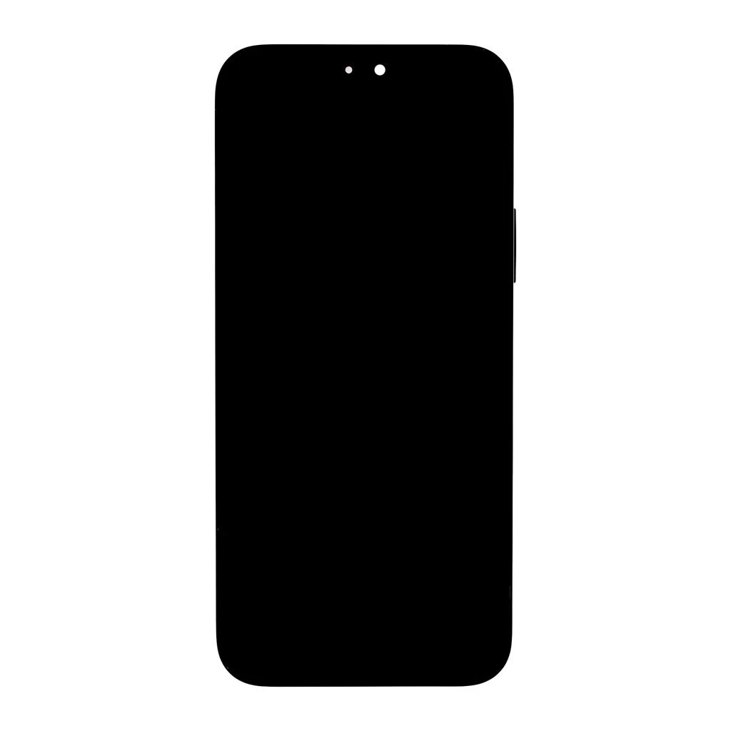 LCD kijelző + érintőegység + elülső burkolat Honor X8b/200 Lite készülékhez fekete