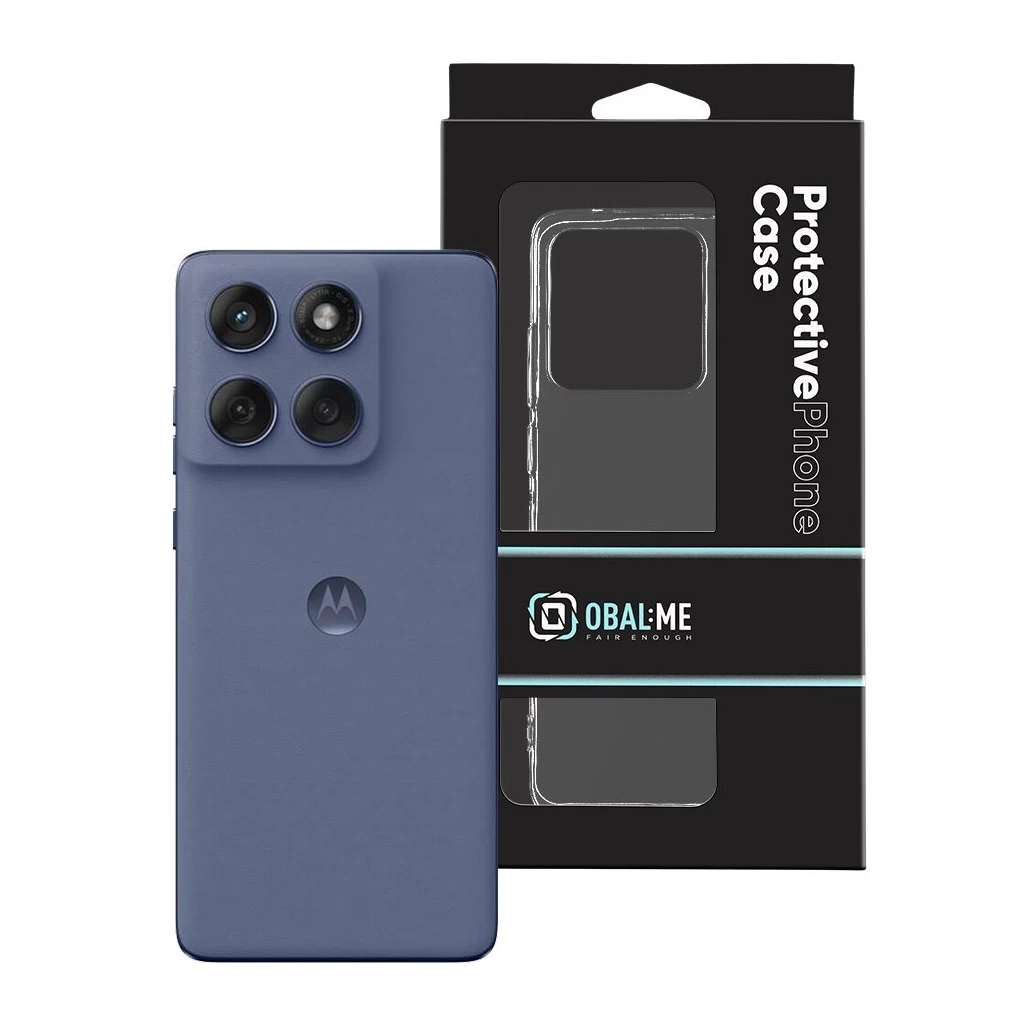 OBAL:ME TPU tok Motorola Edge 60 Fusion készülékhez átlátszó