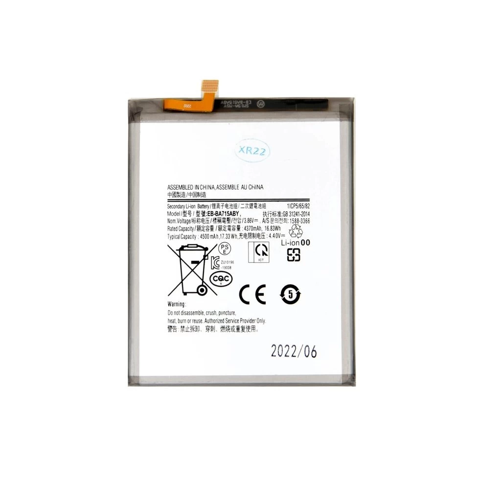EB-BA715ABY Samsung készülékhez Li-Ion akkumulátor 4500mAh (OEM)