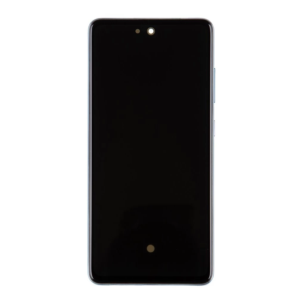 LCD kijelző + érintő egység Samsung A526/A525 Galaxy A52 készülékhez kék (Service Pack)