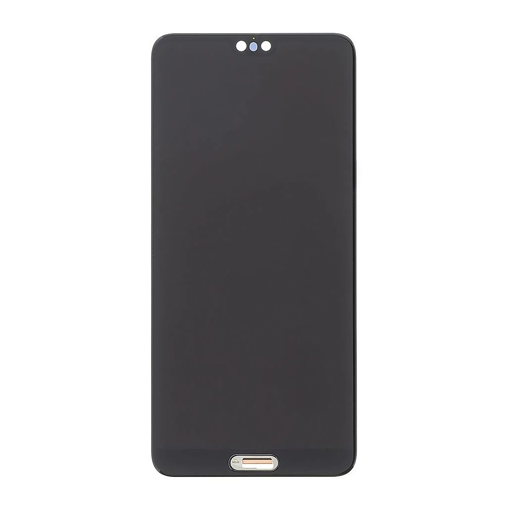 LCD kijelző + érintő egység Huawei P20 készülékhez fekete
