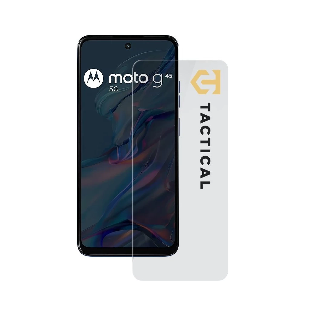 Tactical Glass Shield 2.5D Motorola G45 készülékhez átlátszó