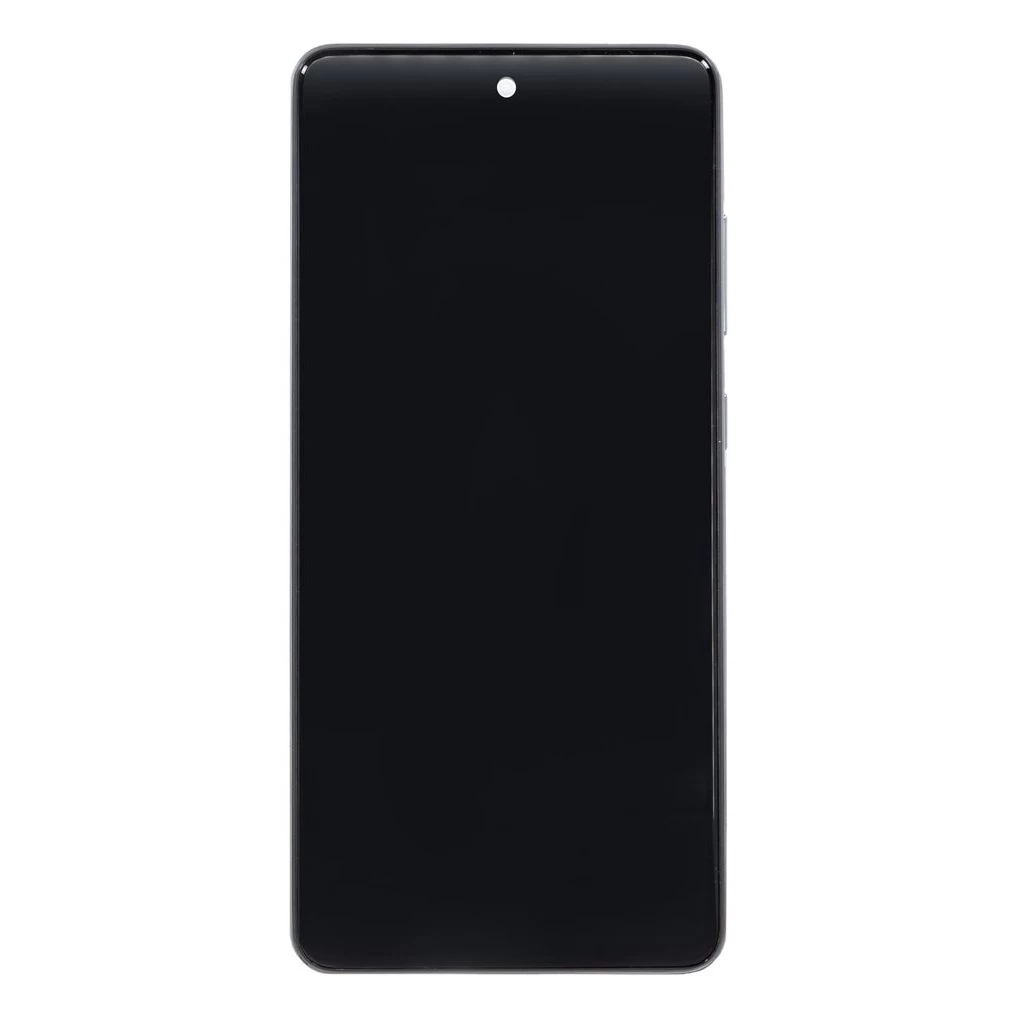 LCD kijelző + érintő egység Samsung A528B Galaxy A52s 5G készülékhez fehér (Service Pack)