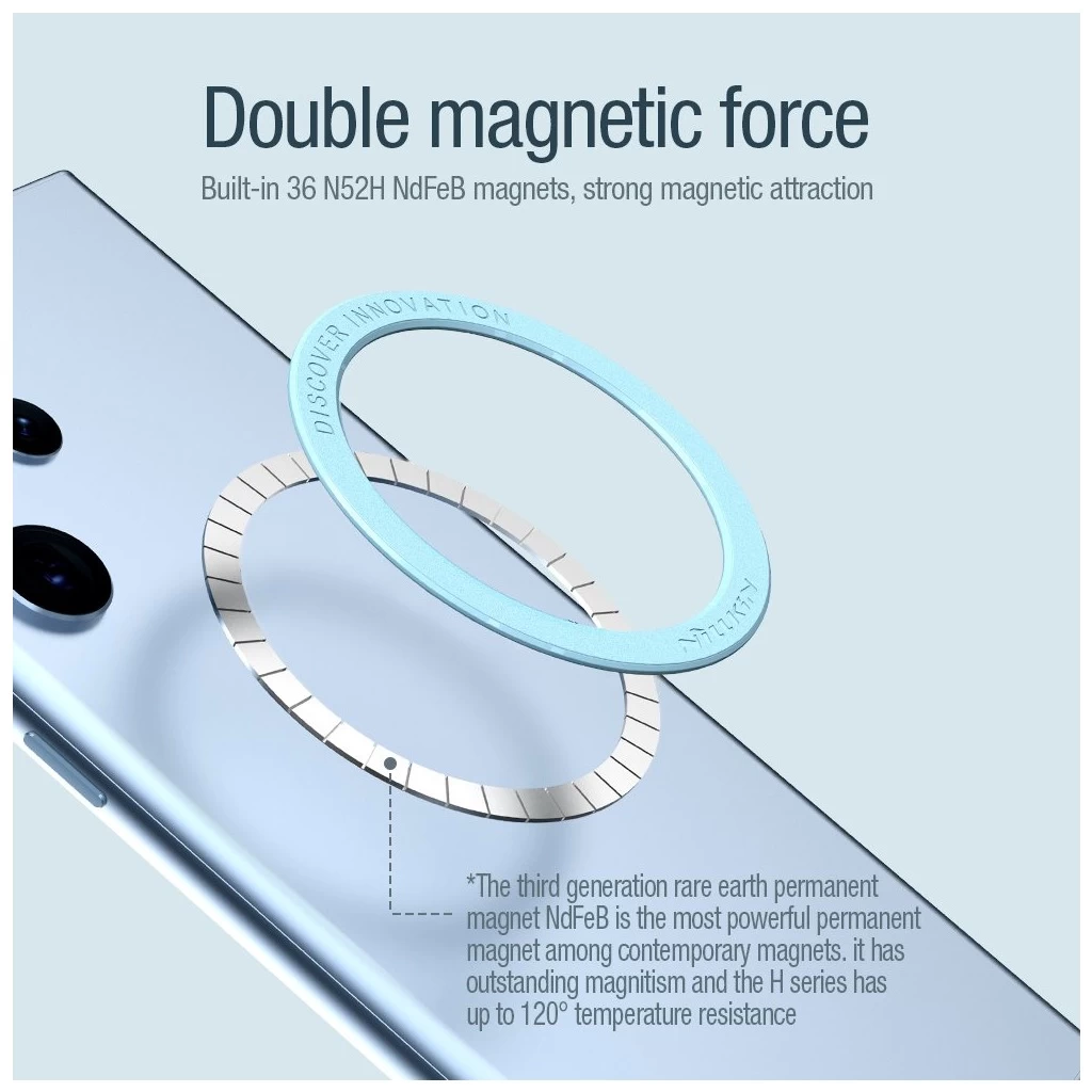 Nillkin SnapLink Air mágneses matrica szürke