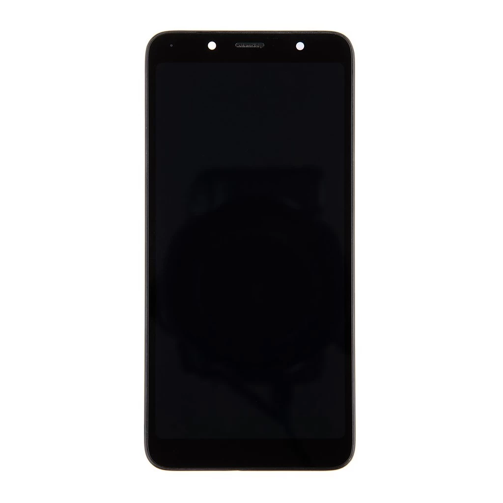 LCD kijelző + érintő egység + elülső üveg Xiaomi Redmi 7A készülékhez fekete (No Logo)