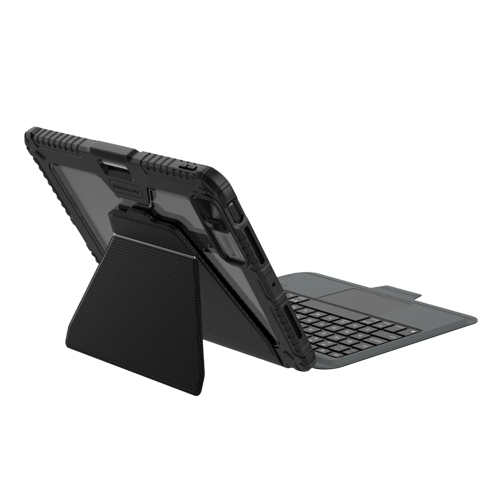Nillkin Bumper Link billentyűzetes tok (Backlit Version) for iPad Pro 11 2024 készülékhez fekete