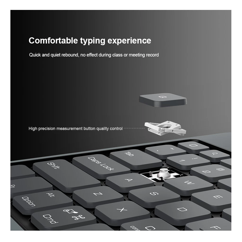 Nillkin Bumper Link billentyűzetes tok (Backlit Version) for iPad Pro 11 2024 készülékhez fekete