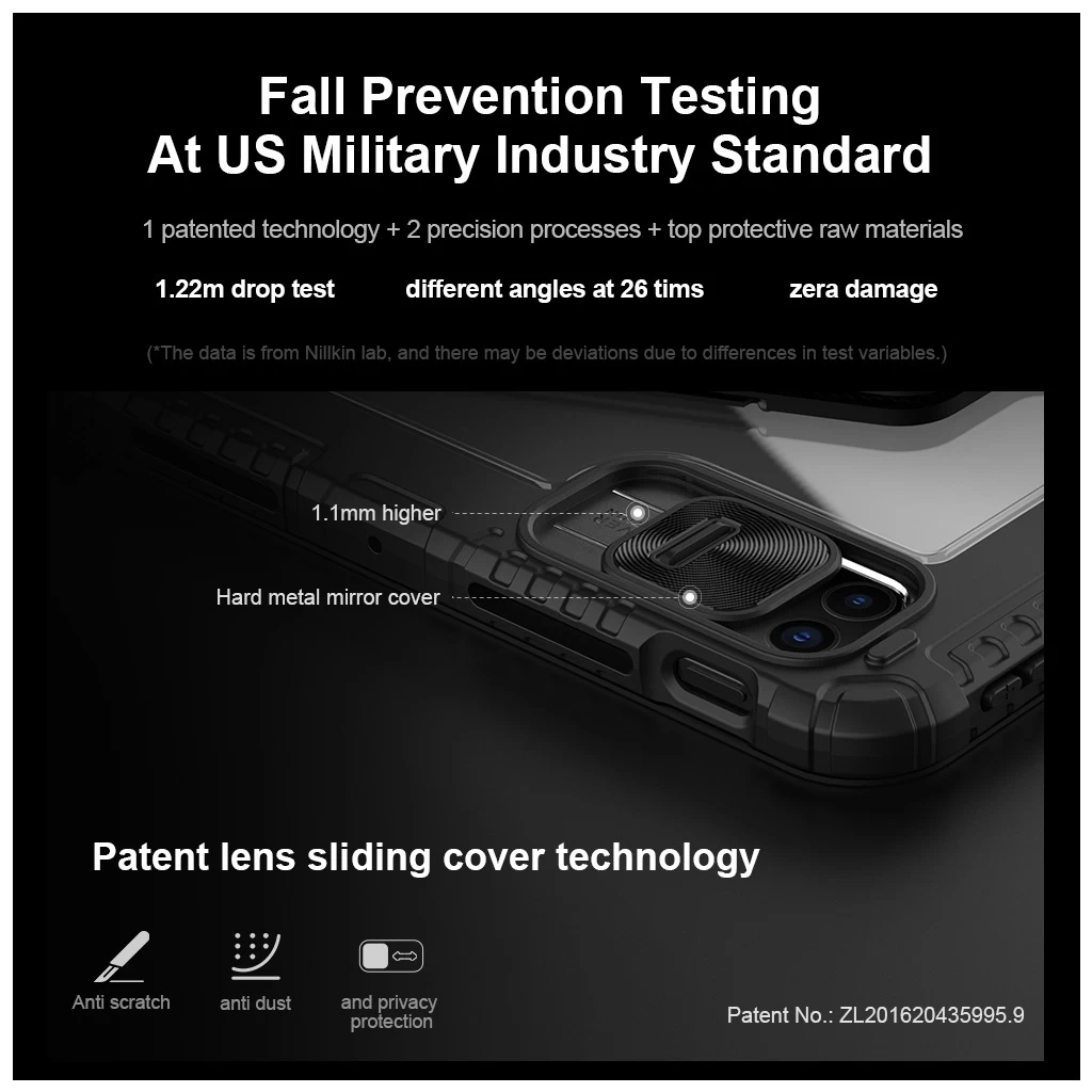 Nillkin Bumper Link billentyűzetes tok (Backlit Version) for iPad Pro 11 2024 készülékhez fekete