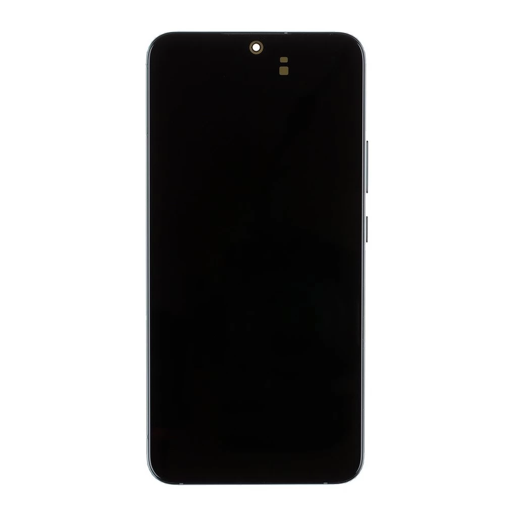 LCD kijelző + érintő egység + elülső burkolat Samsung S906B Galaxy S22+ készülékhez zöld (Service Pack)