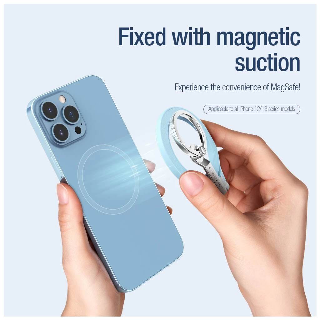 Nillkin SnapGrip mágneses gyűrű tartó fekete