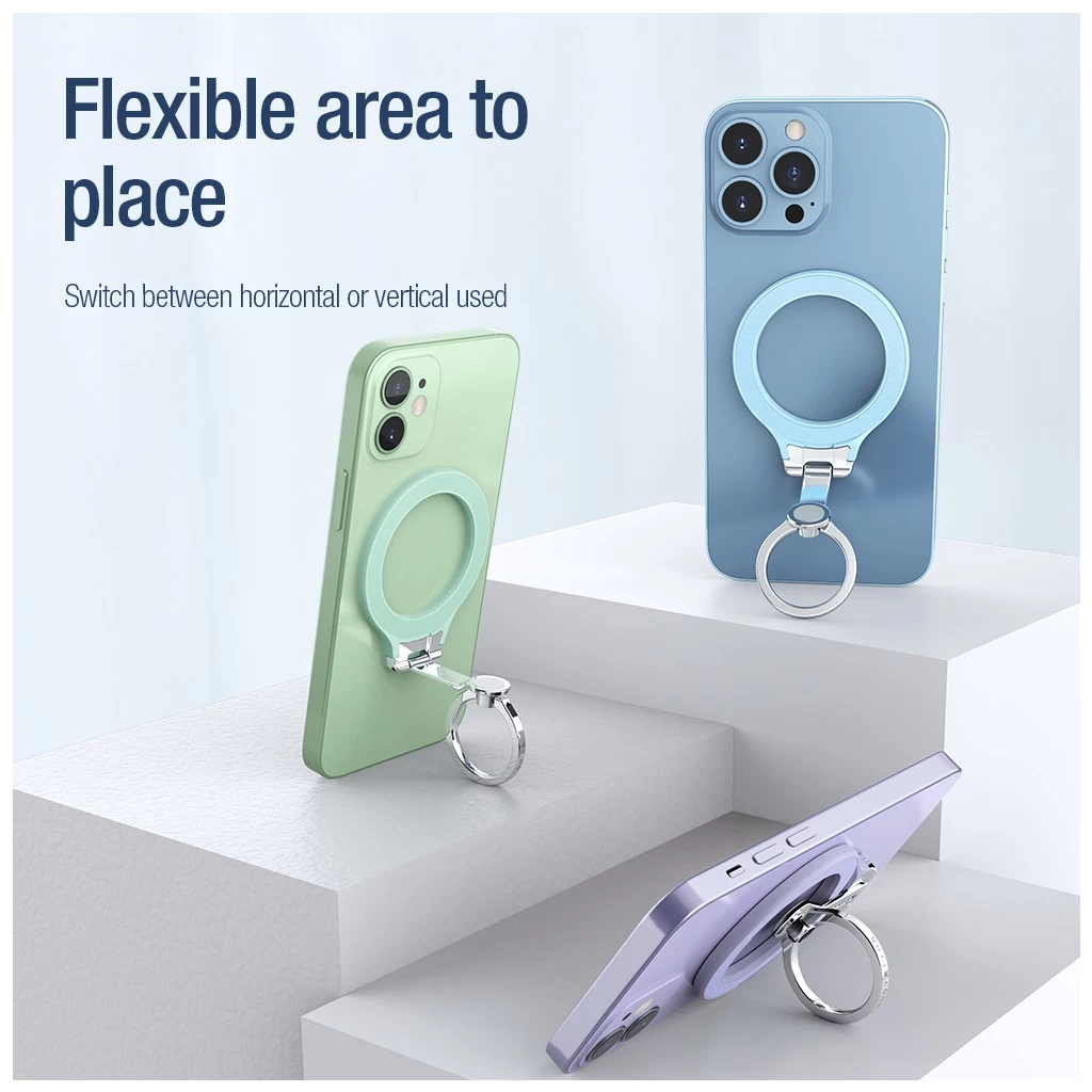 Nillkin SnapGrip mágneses gyűrű tartó fekete