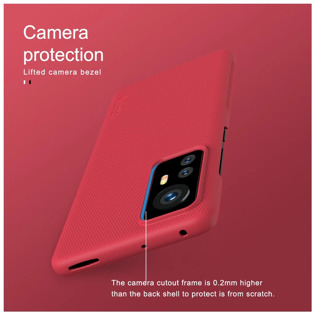 Nillkin Super Frosted háttértok Xiaomi 12/12X készülékhez fekete