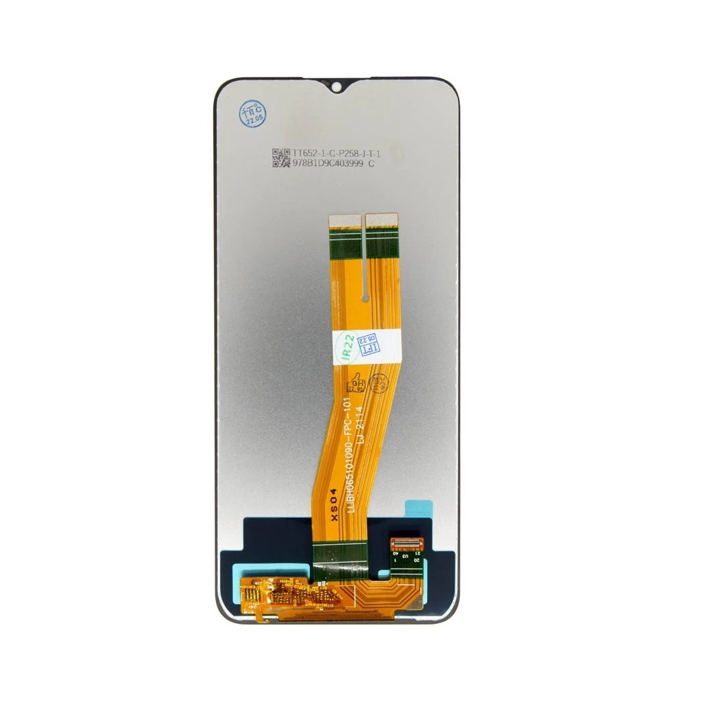 LCD kijelző + érintő egység Samsung A025F Galaxy A02s készülékhez fekete