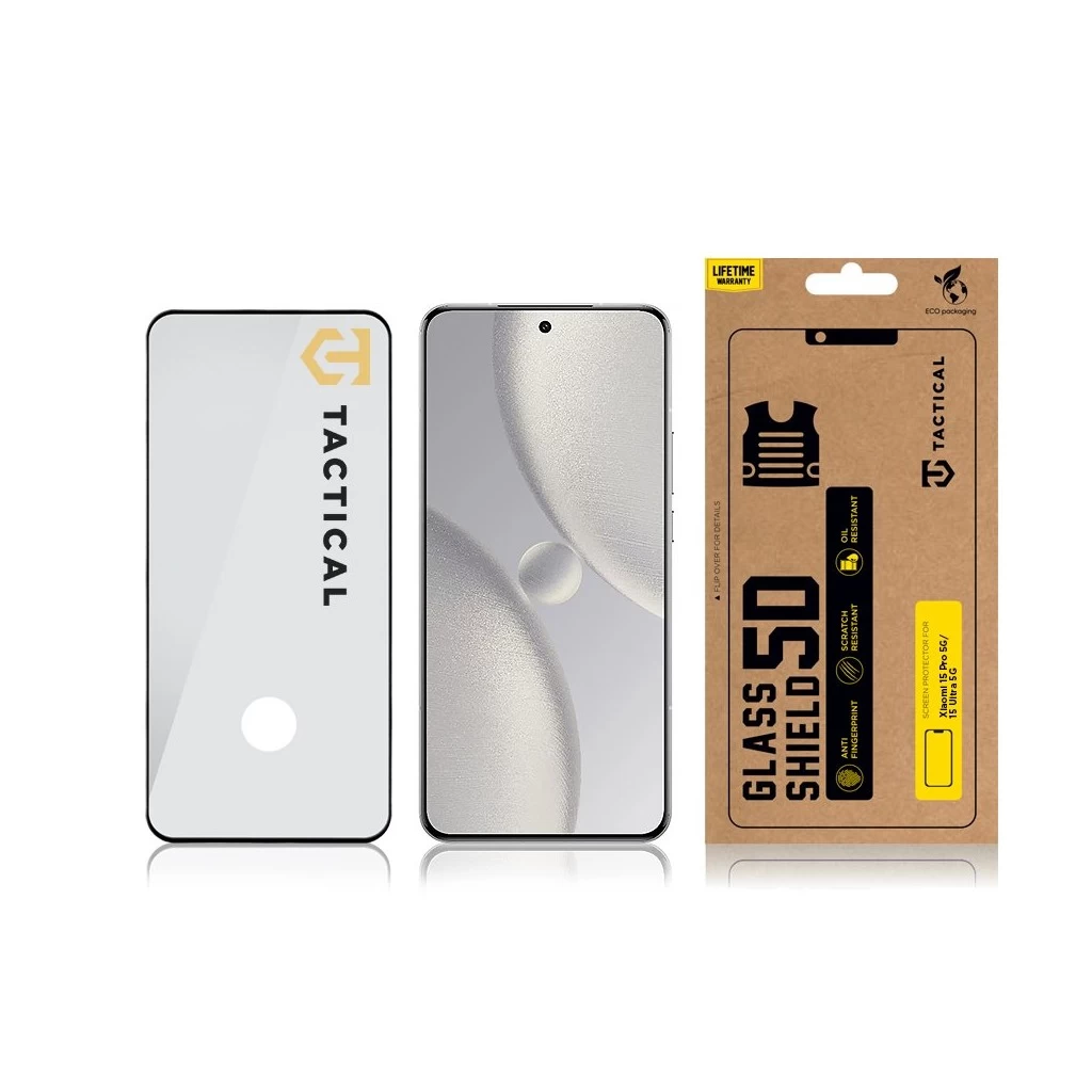 Tactical Glass Shield 5D for Xiaomi 15 Pro 5G/15 Ultra 5G készülékhez fekete