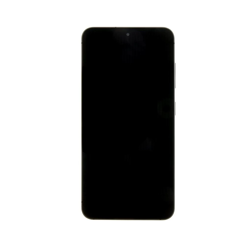 LCD kijelző + Érintő egység + Elülső burkolat Samsung S911 Galaxy S23 készülékhez, zöld (Service Pack)