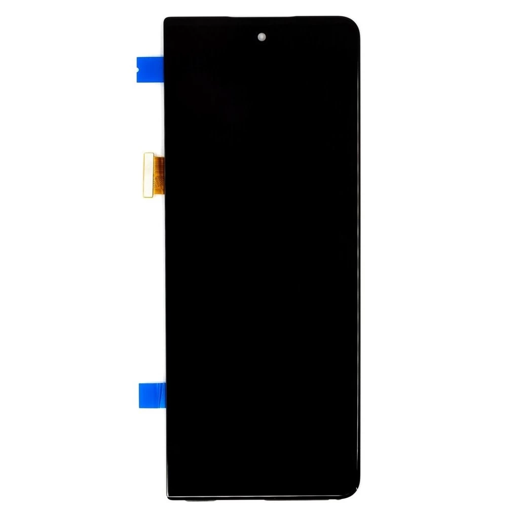 LCD kijelző + külső érintő egység Samsung F936 Galaxy Z Fold 4 5G készülékhez Service Pack fekete