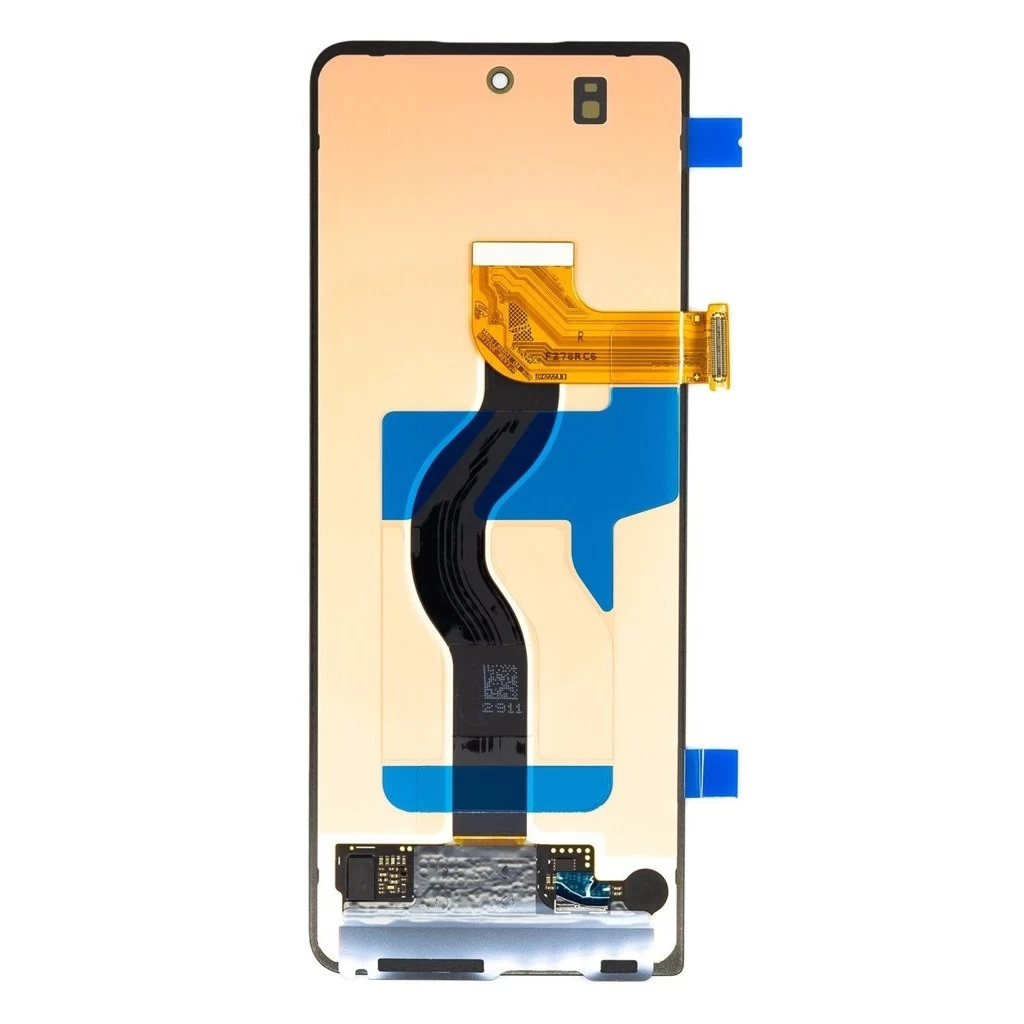 LCD kijelző + külső érintő egység Samsung F936 Galaxy Z Fold 4 5G készülékhez Service Pack fekete