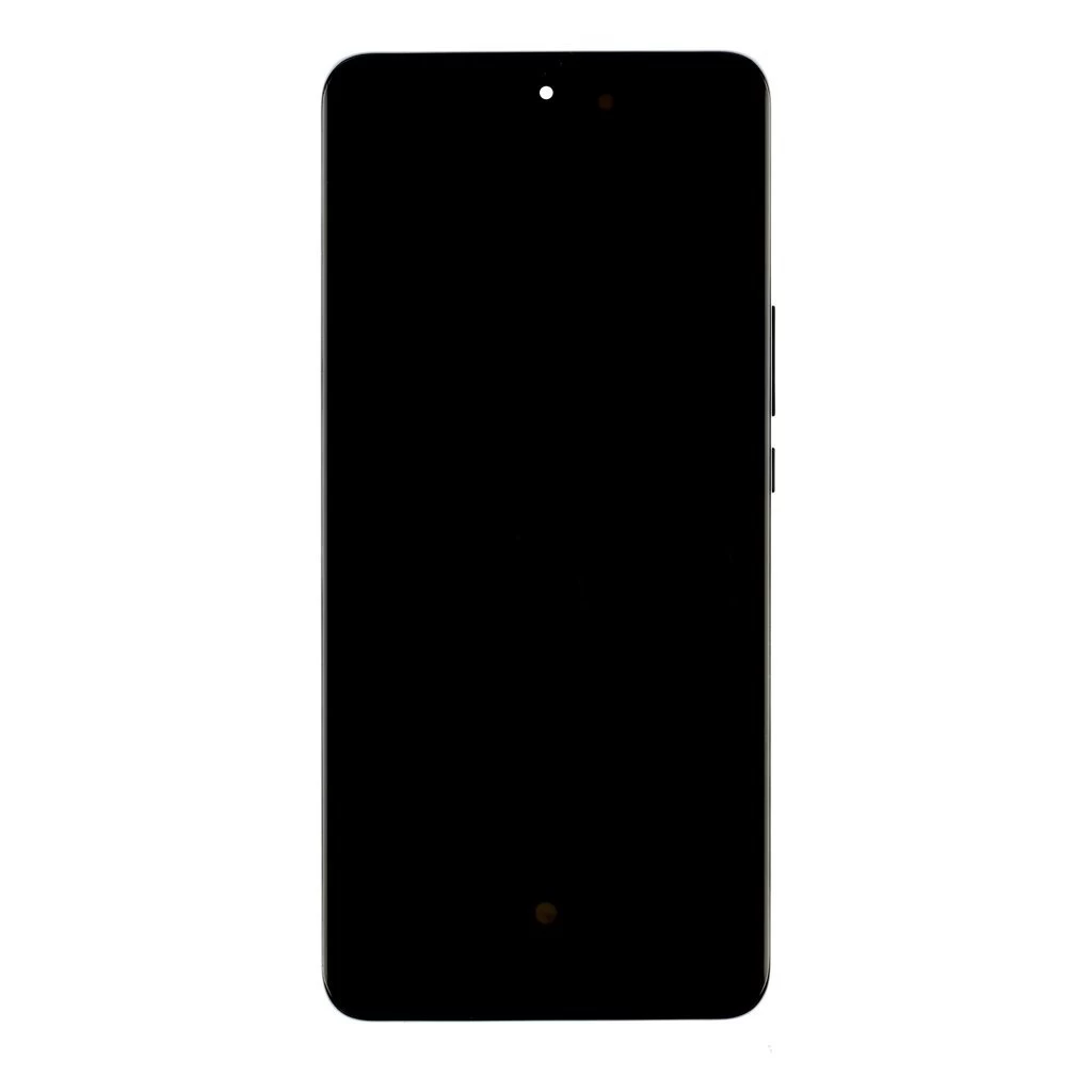 LCD kijelző + érintőpanel + elülső üveg Honor Magic6 Lite készülékhez fekete