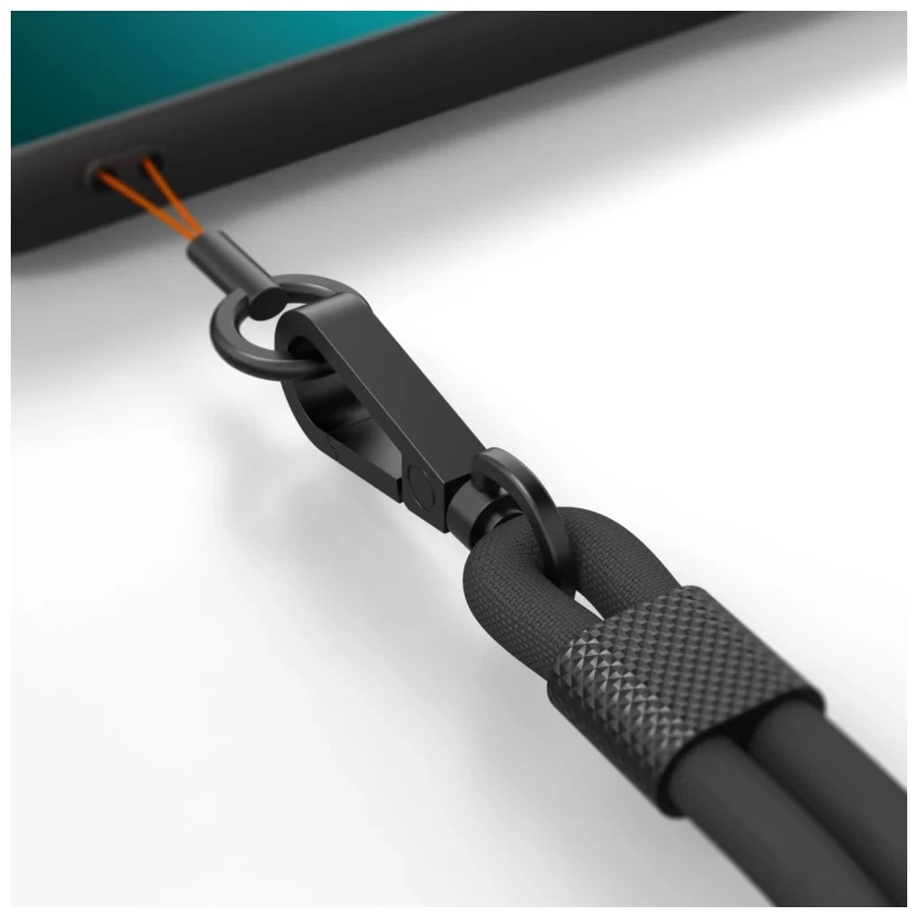 Made for Xiaomi TPU tok nyaklánccal Xiaomi 13 készülékhez fekete