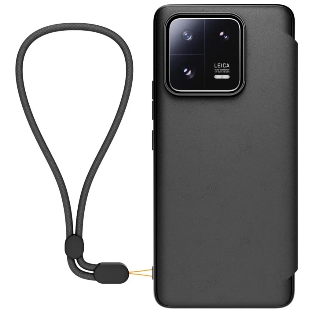 Made for Xiaomi tok nyaklánccal Xiaomi 13 Pro készülékhez fekete