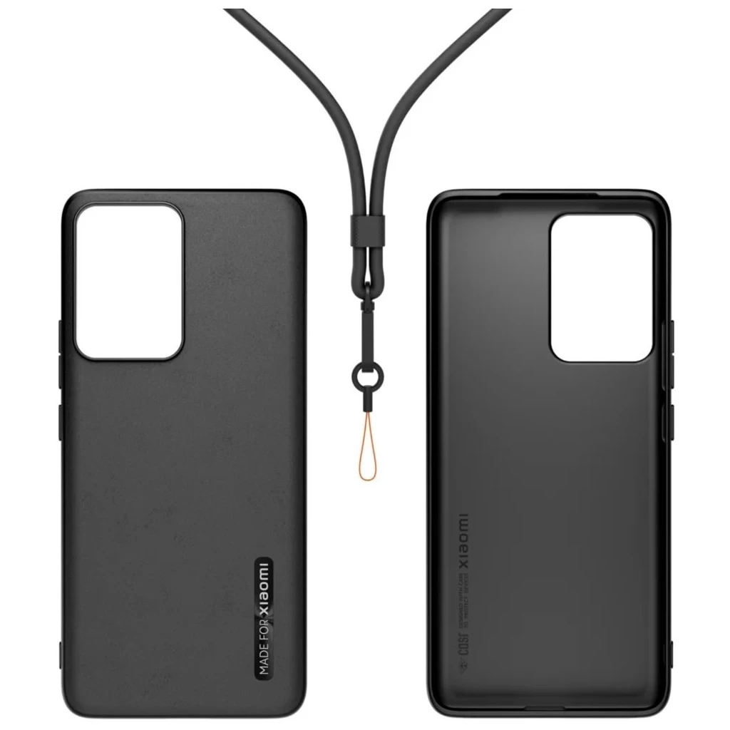 Made for Xiaomi TPU tok nyaklánccal Xiaomi 13 Lite készülékhez fekete