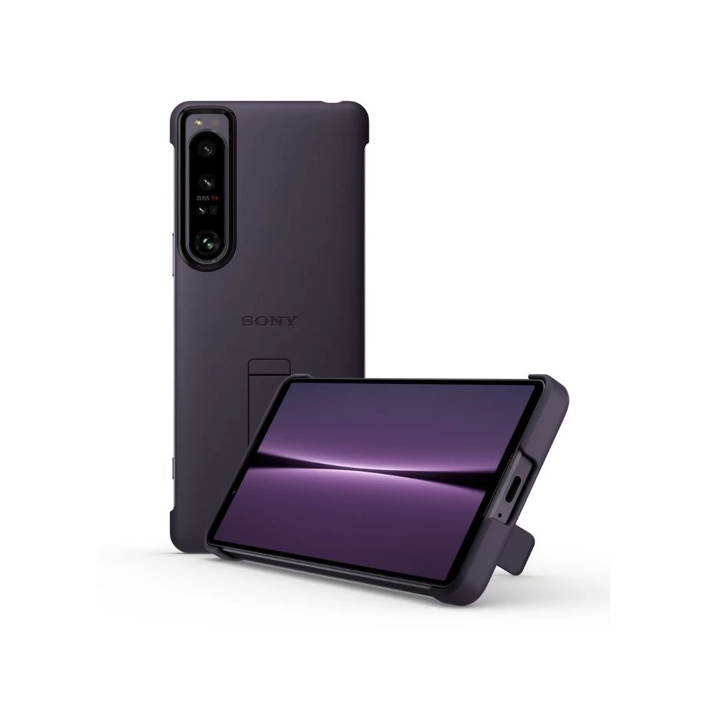 Sony állványos tok Xperia 1 IV készülékhez lila
