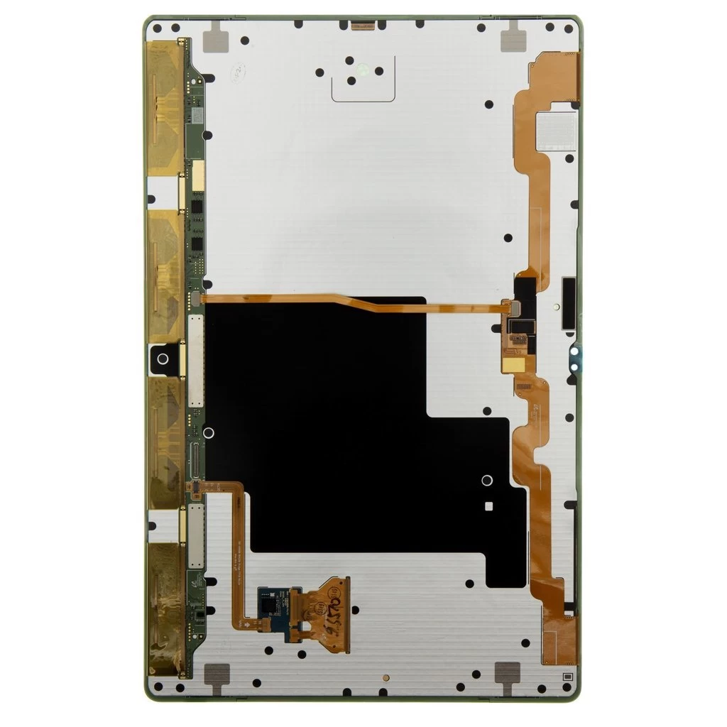 LCD kijelző + érintő egység Samsung X906B/X900N Galaxy Tab S8 Ultra 5G/WiFi készülékhez fekete (Service Pack)