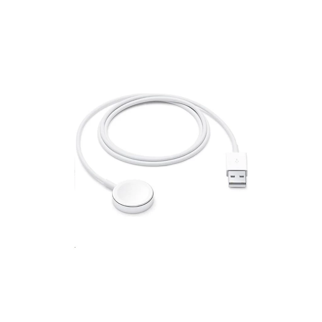 Apple mágneses töltőkábel for Watch 5/6 készülékhez fehér – csomagolás nélküli gyártói